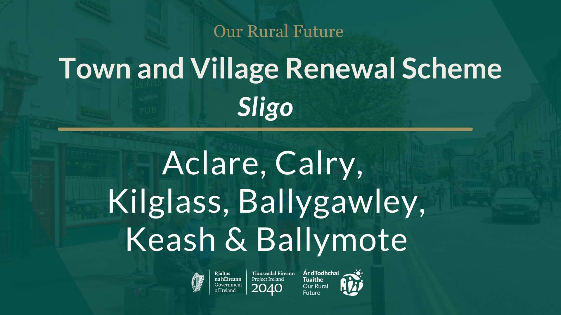 Minister Humphreys announces almost €18.5m to combat dereliction & breathe new life into rural towns & villages